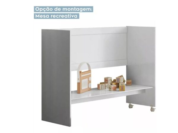 BERCO MULTIFUNCIONAL RUBI COM COLCHAO - BRANCO - Image 5