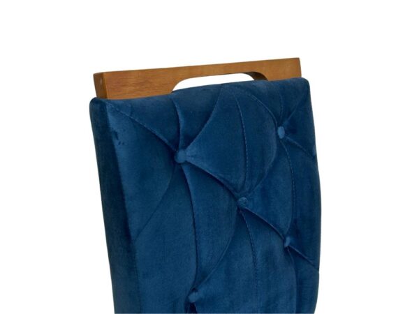 Conjunto Cadeiras Jasmim 2 unidades - Cinamomo/Azul - Image 3