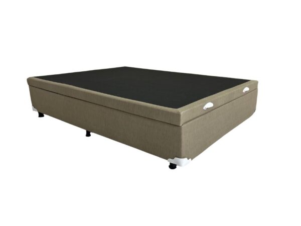 Base Box Baú Classic casal - Bege corino - Image 3