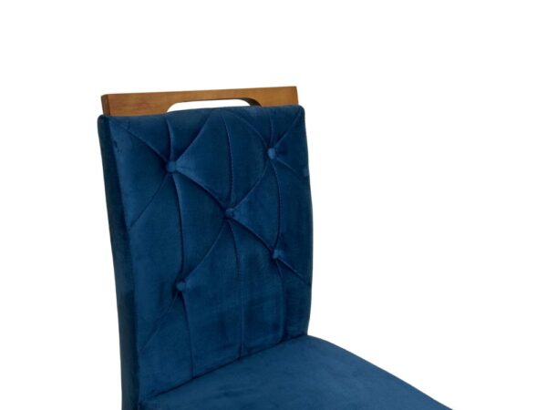 Conjunto Cadeiras Jasmim 2 unidades - Cinamomo/Azul - Image 2