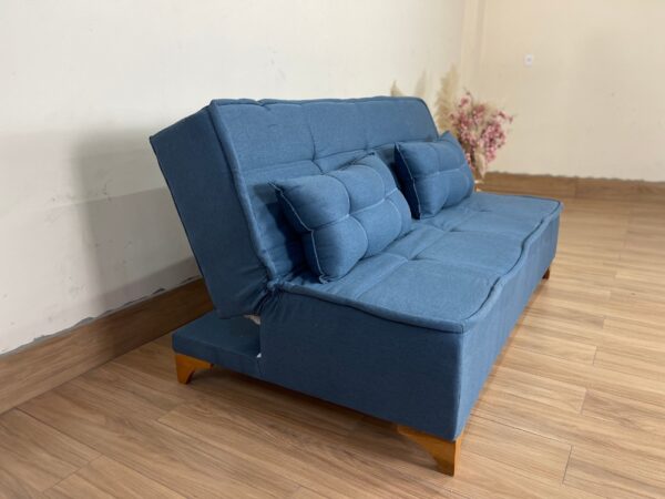 Sofá Cama Zayn 1.86m - Azul Linho - Image 5