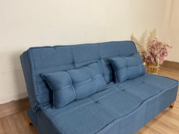 Sofá Cama Zayn 1.86m - Azul Linho - Image 2