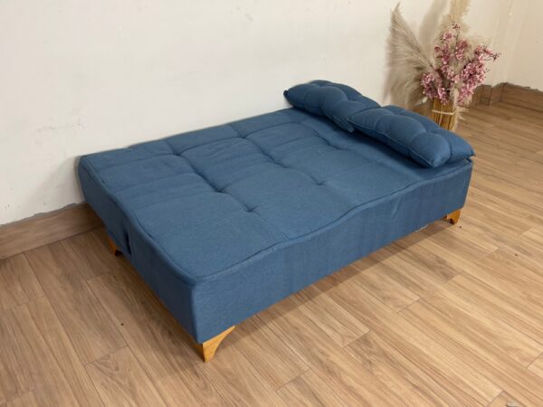 Sofá Cama Zayn 1.86m - Azul Linho - Image 3