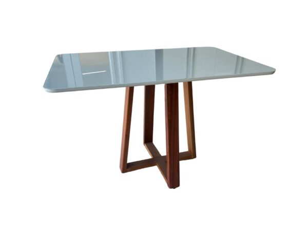 Mesa de Jantar Bali 1.60x0.80 - Mel/Off White