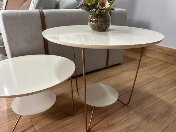 Conjunto de Mesa Liz - Off White - Image 2