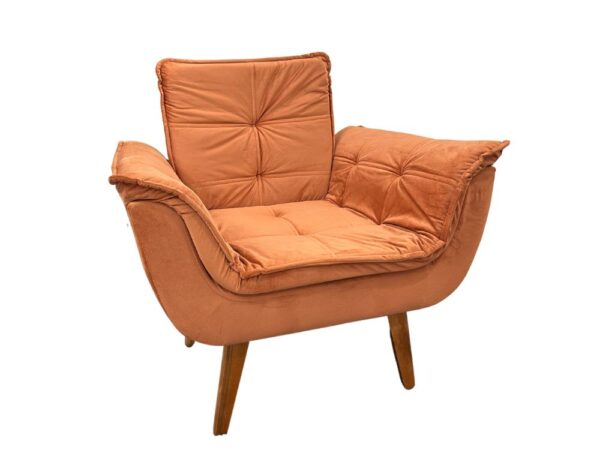 Poltrona Luna Innove - Terracota Veludão - Image 5
