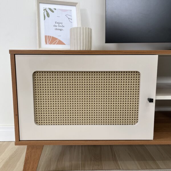 Rack Charlotte 75" - Cinamomo/Off White - Image 3