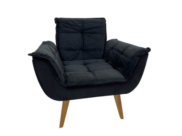 Poltrona Opala - Preto Veludão - Image 2