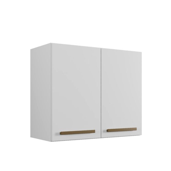 Armário Aéreo Cristal 2 Portas - Branco
